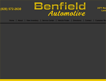 Tablet Screenshot of benfieldautomotive.com